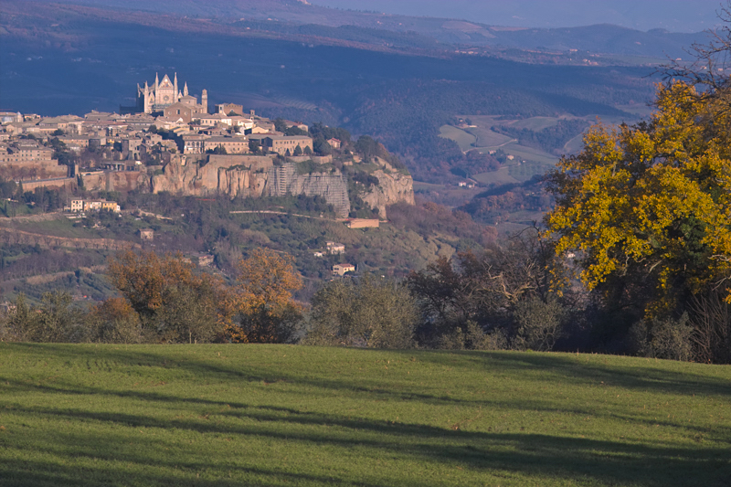 An image of Orvieto taken on one of our autumnal photography workshops
